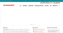 Desktop Screenshot of hh-autoparts.com